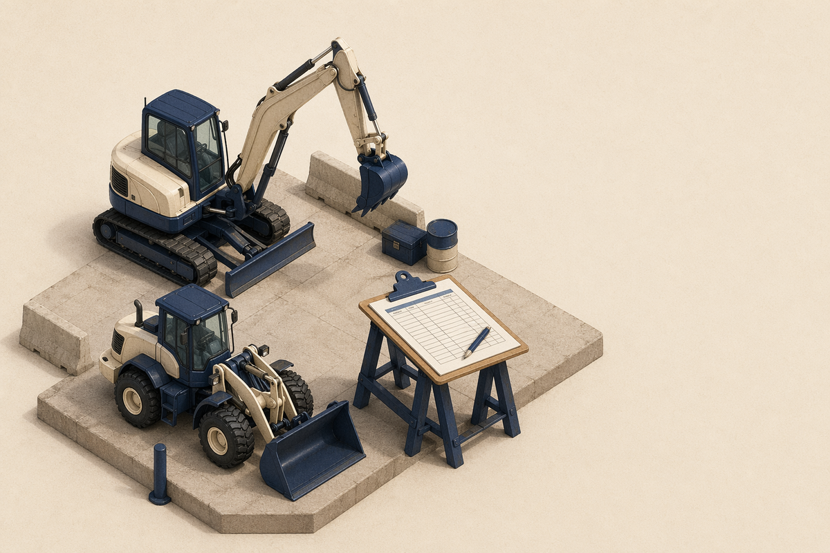 Бронирования смен спецтехники